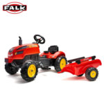 Falk Детски трактор с ремарке и отварящ се капак X-Tractor 2046AB