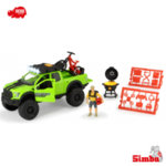 Simba Dickie Детска кола Ford Raptor с велосипедист и барбекю със звук и светлина 203302007