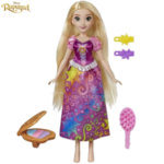 Disney Princess Rapunzel Кукла Рапунцел с коса в цветовете на дъгата E4646