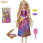 Disney Princess Rapunzel Кукла Рапунцел с коса в цветовете на дъгата E4646