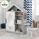KidKraft Детски гардероб с тоалетка и столче 13040