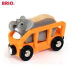 Brio Дървено влакче и релси Safari adventure 33960