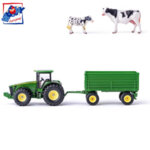 Woody Дървена ферма с животни и трактор Siku 90260