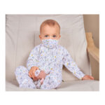 Bio Baby Детска защитна маска за многократна употреба, 100% органичен памук, трислойна 97220996