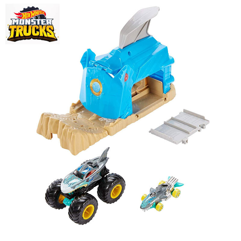 hot wheels monster truck pit