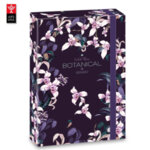 Ars Una Botanic Orchid Папка кутия с ластик А4 Арс Уна 50850211