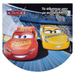 Disney Cars Блокче за рисуване със стикери Дисни Колите 87375