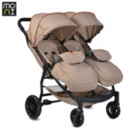 Moni Комбинирана детска количка за близнаци Rome 107491-Copy
