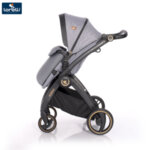 Lorelli Комбинирана количка ADRIA с кош за новородено BLACK 10021452005-Copy