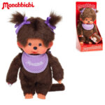 Monchhichi Плюшена маймунка Classic Girl Purple 20см 200990