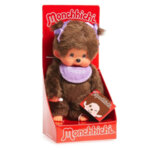 Monchhichi Плюшена маймунка Classic Girl Purple 20см 200990