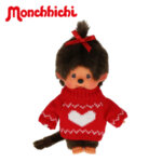 Monchhichi Плюшена маймунка Red heart girl 20см 252756