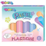 Colorino Пластилин 6 пастелни цвята 84972