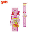 Goki Детски дървен метър за стена Принц и принцеса 60799