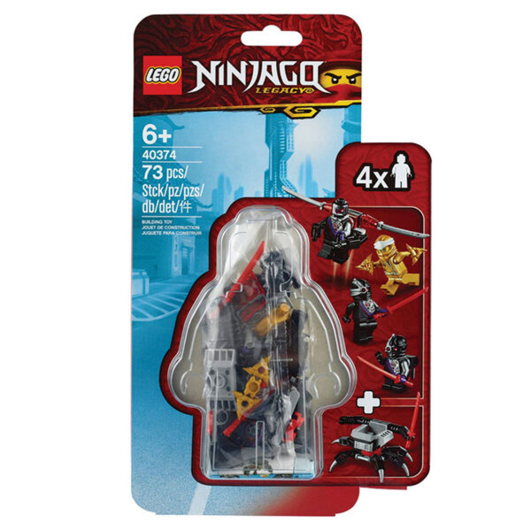 Lego 40374 Ninjago Комплект минифигурки и аксесоари Златен Зейн