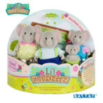 Li'l Woodzeez Миниатюрен комплект фигурки Семейство мишки WZ6582Z