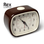 Rex London Ретро будилник Кафяв 22725
