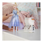 Disney Frozen II Кукла Елза с говорещ и светещ Олаф E5508