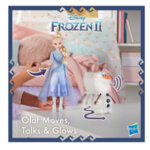 Disney Frozen II Кукла Елза с говорещ и светещ Олаф E5508