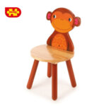 Bigjigs Дървено столче Маймунка T0204
