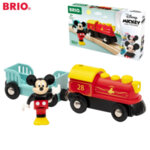 Brio Disney Mickey Mouse Дървено влакче с батерия Мики Маус 32265