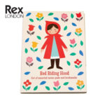 Rex London Тефтерче с лепящи се листчета Червената шапчица 26652