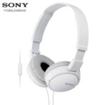 Sony Слушалки с микрофон бели ZX110AP