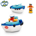 Wow Toys Детска играчка Моторната лодка на Тим WOWT10413