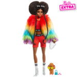 Barbie Extra Кукла Барби брюнетка с домашен любимец GVR04