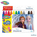 Colorino Disney Frozen Гел стик пастели 12 цвята 91109