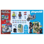 Playmobil Преследване на банков обирджия 70572
