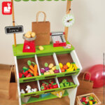 Janod Детски дървен магазин Green Market J06574