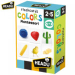 Headu Детски флаш карти Цветове Montessori HMU27859