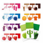 Headu Детски флаш карти Цветове Montessori HMU27859
