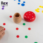 Rex London Детска игра Дървена гъбка 28850