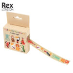 Rex London Лента за опаковане Цветни животинки 28693