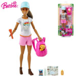 Barbie Кукла Барби Ден за красота Поход с кученце GKH73