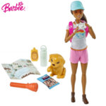 Barbie Кукла Барби Ден за красота Поход с кученце GKH73