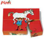 Pippi Дървени кубчета Пипи Дългото чорпаче 44378100