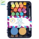 Djeco Комплект водни боички за рисуване 50 цвята DJ09784