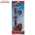 SpiderMan Детски електронен часовник Спайдърмен с 3D светлина 95230