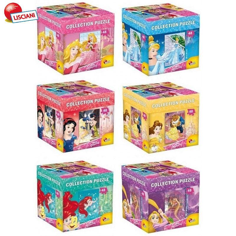 Lisciani Disney Princess Детски пъзел в луксозна кутия 48 части Снежанка 67978