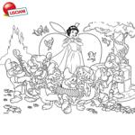 Lisciani Disney Princess Детски макси пъзел 24 части Снежанка 86627