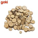 Goki Дървени кръгчета 100 броя TT101