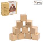Andreu Toys Дървени сензорни кубчета със звук, 10 броя 16112