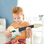 Hape Детско електронно укулеле Rock and roll Уча се да свиря със светлини h0624-Copy