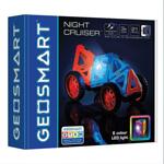 Smart Games Магнитен конструктор GeoSmart Night Cruiser с LED панел 3+ GEO217