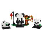 Lego 40466 BrickHeadz Китайска нова година Панди