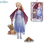 Disney Frozen Кукла Елза с еленче и лагерен огън F1582