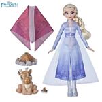 Disney Frozen Кукла Елза с еленче и лагерен огън F1582